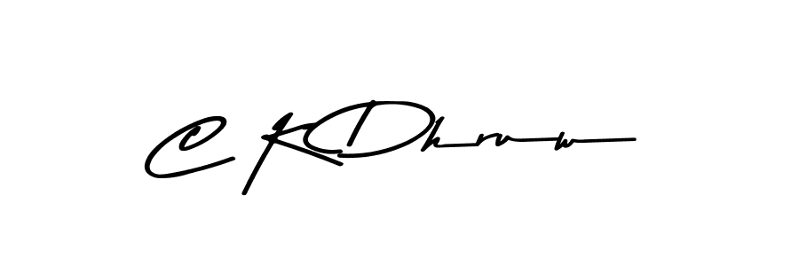 Similarly Asem Kandis PERSONAL USE is the best handwritten signature design. Signature creator online .You can use it as an online autograph creator for name C K Dhruw. C K Dhruw signature style 9 images and pictures png