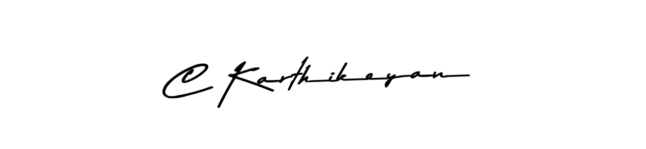 This is the best signature style for the C Karthikeyan name. Also you like these signature font (Asem Kandis PERSONAL USE). Mix name signature. C Karthikeyan signature style 9 images and pictures png