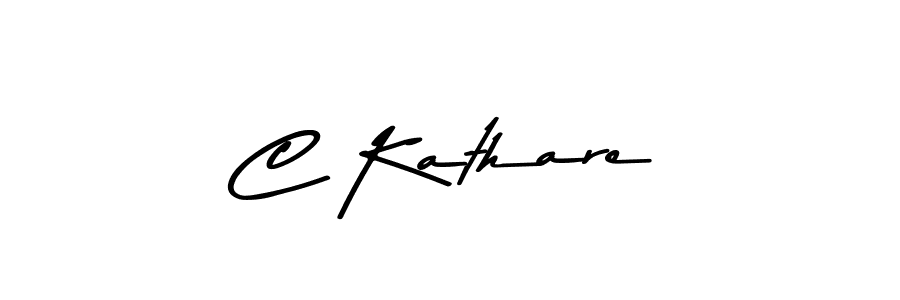 Here are the top 10 professional signature styles for the name C Kathare. These are the best autograph styles you can use for your name. C Kathare signature style 9 images and pictures png