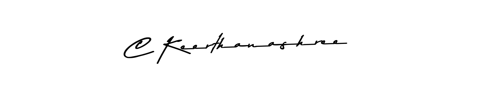 C Keerthanashree stylish signature style. Best Handwritten Sign (Asem Kandis PERSONAL USE) for my name. Handwritten Signature Collection Ideas for my name C Keerthanashree. C Keerthanashree signature style 9 images and pictures png