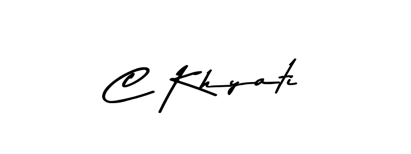 It looks lik you need a new signature style for name C Khyati. Design unique handwritten (Asem Kandis PERSONAL USE) signature with our free signature maker in just a few clicks. C Khyati signature style 9 images and pictures png