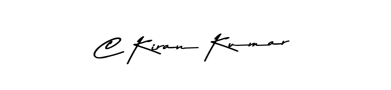 Use a signature maker to create a handwritten signature online. With this signature software, you can design (Asem Kandis PERSONAL USE) your own signature for name C Kiran Kumar. C Kiran Kumar signature style 9 images and pictures png