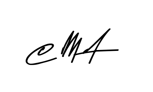 How to make C M A name signature. Use Asem Kandis PERSONAL USE style for creating short signs online. This is the latest handwritten sign. C M A signature style 9 images and pictures png