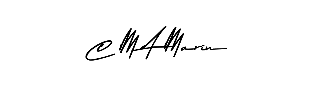 Here are the top 10 professional signature styles for the name C M A Marin. These are the best autograph styles you can use for your name. C M A Marin signature style 9 images and pictures png