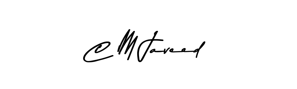 C M Javeed stylish signature style. Best Handwritten Sign (Asem Kandis PERSONAL USE) for my name. Handwritten Signature Collection Ideas for my name C M Javeed. C M Javeed signature style 9 images and pictures png