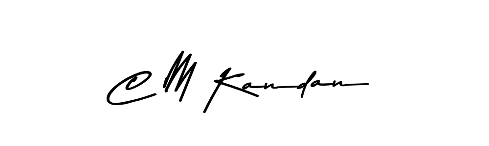 Similarly Asem Kandis PERSONAL USE is the best handwritten signature design. Signature creator online .You can use it as an online autograph creator for name C M Kandan. C M Kandan signature style 9 images and pictures png