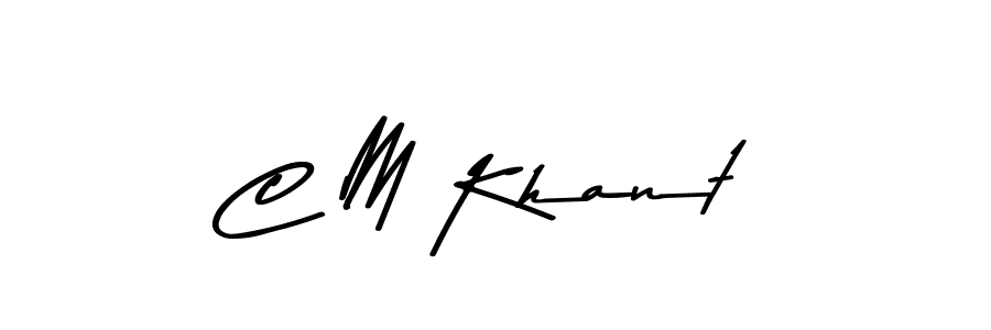 You can use this online signature creator to create a handwritten signature for the name C M Khant. This is the best online autograph maker. C M Khant signature style 9 images and pictures png