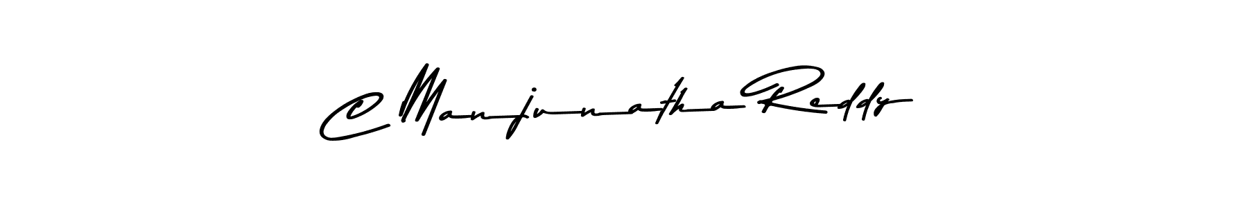 You should practise on your own different ways (Asem Kandis PERSONAL USE) to write your name (C Manjunatha Reddy) in signature. don't let someone else do it for you. C Manjunatha Reddy signature style 9 images and pictures png