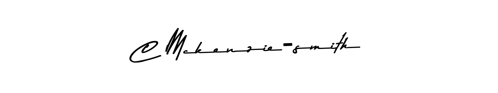 Make a beautiful signature design for name C Mckenzie-smith. With this signature (Asem Kandis PERSONAL USE) style, you can create a handwritten signature for free. C Mckenzie-smith signature style 9 images and pictures png