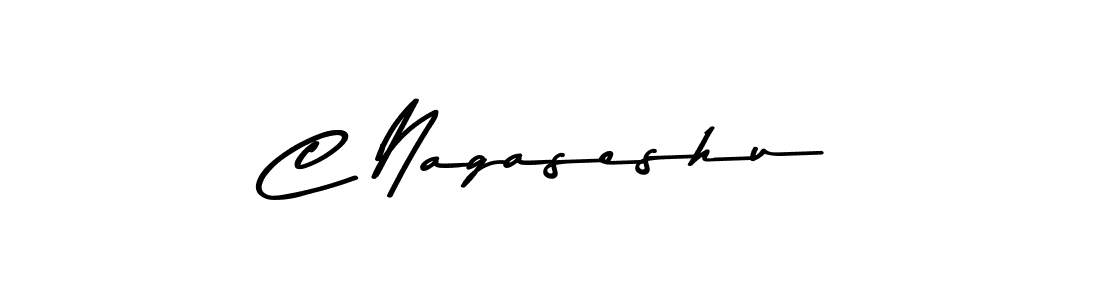 C Nagaseshu stylish signature style. Best Handwritten Sign (Asem Kandis PERSONAL USE) for my name. Handwritten Signature Collection Ideas for my name C Nagaseshu. C Nagaseshu signature style 9 images and pictures png