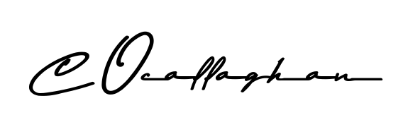 The best way (Asem Kandis PERSONAL USE) to make a short signature is to pick only two or three words in your name. For converting this name C Ocallaghan. C Ocallaghan signature style 9 images and pictures png