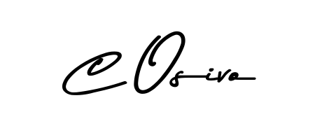 Similarly Asem Kandis PERSONAL USE is the best handwritten signature design. Signature creator online. You can use it as an online autograph creator for name C Osivo. C Osivo signature style 9 images and pictures png