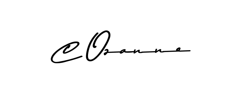 if you are searching for the best signature style for your name C Ozanne. so please give up your signature search. here we have designed multiple signature styles  using Asem Kandis PERSONAL USE. C Ozanne signature style 9 images and pictures png