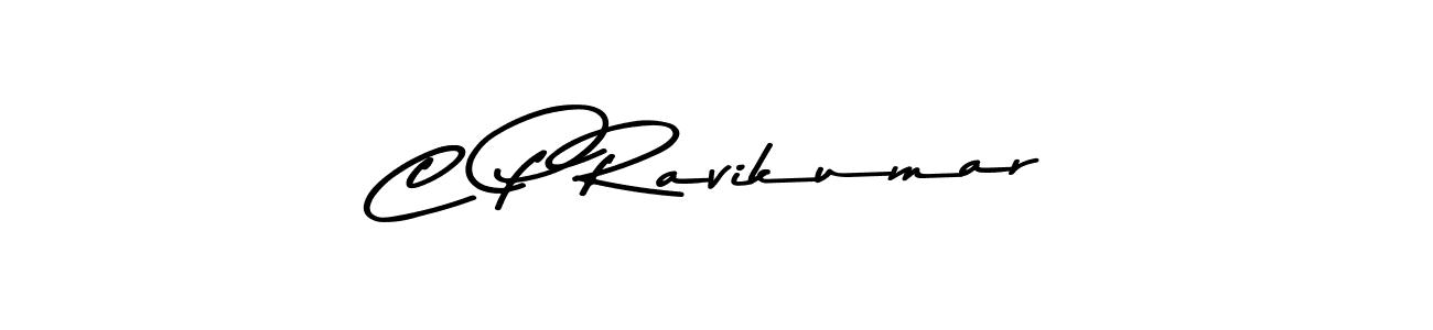 C P Ravikumar stylish signature style. Best Handwritten Sign (Asem Kandis PERSONAL USE) for my name. Handwritten Signature Collection Ideas for my name C P Ravikumar. C P Ravikumar signature style 9 images and pictures png