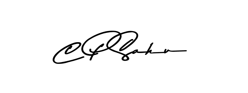 Make a beautiful signature design for name C P Sahu. With this signature (Asem Kandis PERSONAL USE) style, you can create a handwritten signature for free. C P Sahu signature style 9 images and pictures png