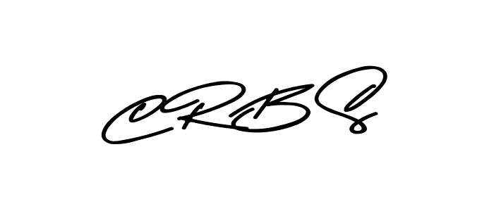 Make a beautiful signature design for name C R B S. With this signature (Asem Kandis PERSONAL USE) style, you can create a handwritten signature for free. C R B S signature style 9 images and pictures png