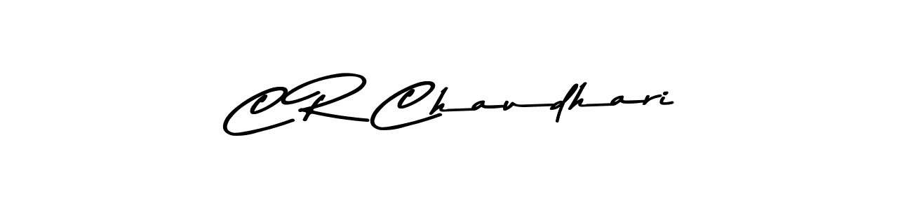 C R Chaudhari stylish signature style. Best Handwritten Sign (Asem Kandis PERSONAL USE) for my name. Handwritten Signature Collection Ideas for my name C R Chaudhari. C R Chaudhari signature style 9 images and pictures png