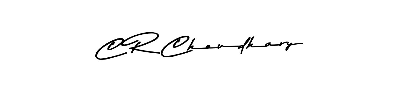You should practise on your own different ways (Asem Kandis PERSONAL USE) to write your name (C R Choudhary) in signature. don't let someone else do it for you. C R Choudhary signature style 9 images and pictures png