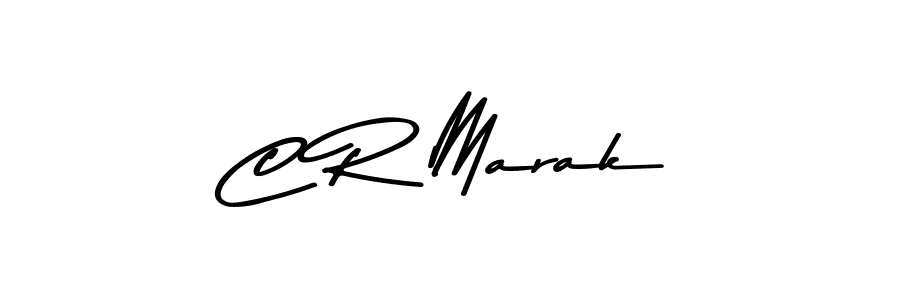 How to make C R Marak signature? Asem Kandis PERSONAL USE is a professional autograph style. Create handwritten signature for C R Marak name. C R Marak signature style 9 images and pictures png
