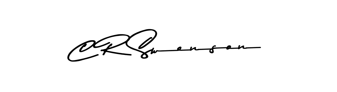 Also we have C R Swenson name is the best signature style. Create professional handwritten signature collection using Asem Kandis PERSONAL USE autograph style. C R Swenson signature style 9 images and pictures png