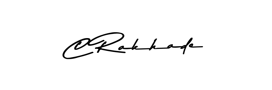 C Rakhade stylish signature style. Best Handwritten Sign (Asem Kandis PERSONAL USE) for my name. Handwritten Signature Collection Ideas for my name C Rakhade. C Rakhade signature style 9 images and pictures png