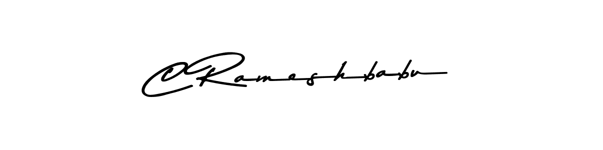 This is the best signature style for the C Rameshbabu name. Also you like these signature font (Asem Kandis PERSONAL USE). Mix name signature. C Rameshbabu signature style 9 images and pictures png