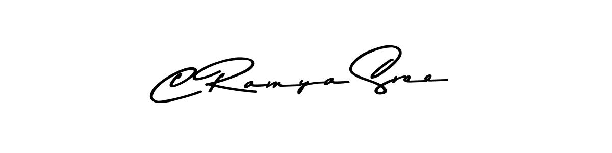 Also You can easily find your signature by using the search form. We will create C Ramya Sree name handwritten signature images for you free of cost using Asem Kandis PERSONAL USE sign style. C Ramya Sree signature style 9 images and pictures png