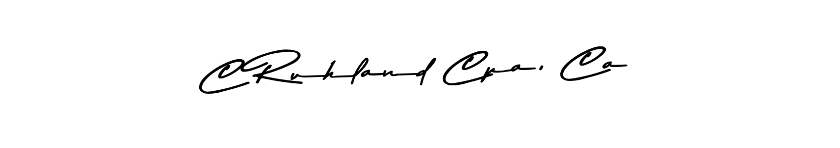 Make a beautiful signature design for name C Ruhland Cpa, Ca. Use this online signature maker to create a handwritten signature for free. C Ruhland Cpa, Ca signature style 9 images and pictures png