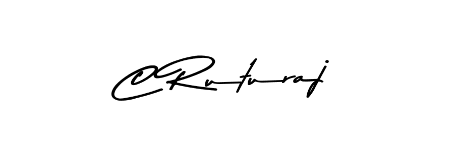 C Ruturaj stylish signature style. Best Handwritten Sign (Asem Kandis PERSONAL USE) for my name. Handwritten Signature Collection Ideas for my name C Ruturaj. C Ruturaj signature style 9 images and pictures png