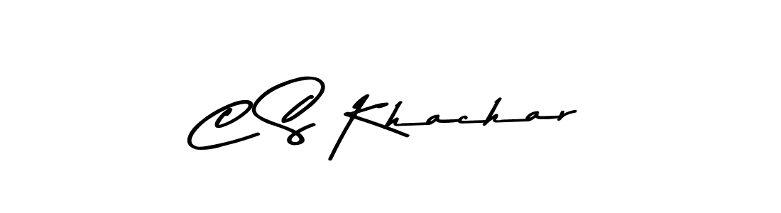 Make a short C S Khachar signature style. Manage your documents anywhere anytime using Asem Kandis PERSONAL USE. Create and add eSignatures, submit forms, share and send files easily. C S Khachar signature style 9 images and pictures png