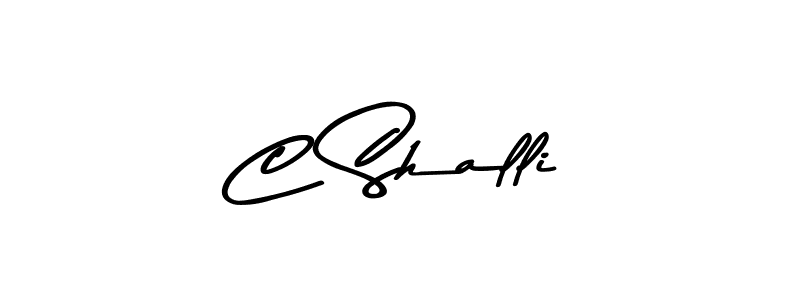 Also we have C Shalli name is the best signature style. Create professional handwritten signature collection using Asem Kandis PERSONAL USE autograph style. C Shalli signature style 9 images and pictures png