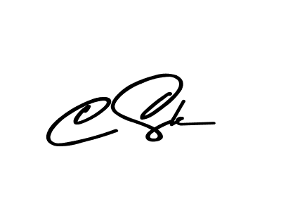 How to Draw C Sk signature style? Asem Kandis PERSONAL USE is a latest design signature styles for name C Sk. C Sk signature style 9 images and pictures png