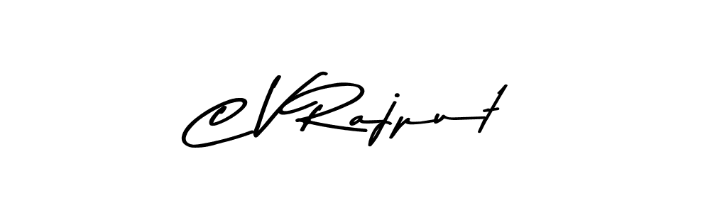 How to make C V Rajput signature? Asem Kandis PERSONAL USE is a professional autograph style. Create handwritten signature for C V Rajput name. C V Rajput signature style 9 images and pictures png