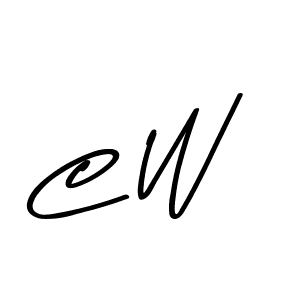 You should practise on your own different ways (Asem Kandis PERSONAL USE) to write your name (C W) in signature. don't let someone else do it for you. C W signature style 9 images and pictures png