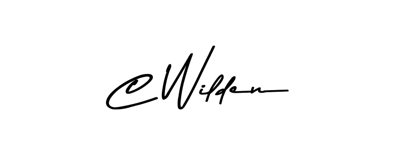 Design your own signature with our free online signature maker. With this signature software, you can create a handwritten (Asem Kandis PERSONAL USE) signature for name C Wilden. C Wilden signature style 9 images and pictures png