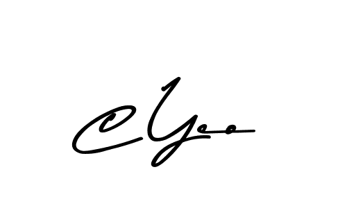 Design your own signature with our free online signature maker. With this signature software, you can create a handwritten (Asem Kandis PERSONAL USE) signature for name C Yeo. C Yeo signature style 9 images and pictures png