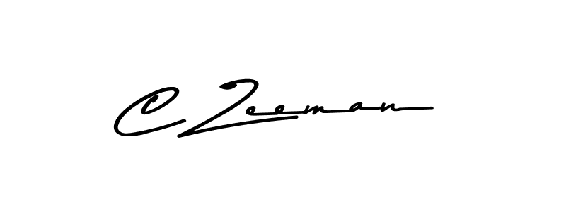 You should practise on your own different ways (Asem Kandis PERSONAL USE) to write your name (C Zeeman) in signature. don't let someone else do it for you. C Zeeman signature style 9 images and pictures png