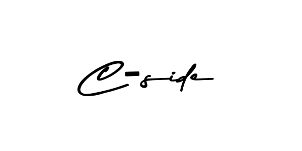 Design your own signature with our free online signature maker. With this signature software, you can create a handwritten (Asem Kandis PERSONAL USE) signature for name C-side. C-side signature style 9 images and pictures png
