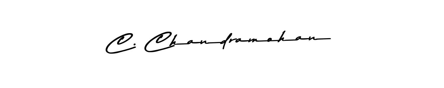 The best way (Asem Kandis PERSONAL USE) to make a short signature is to pick only two or three words in your name. The name C. Chandramohan include a total of six letters. For converting this name. C. Chandramohan signature style 9 images and pictures png