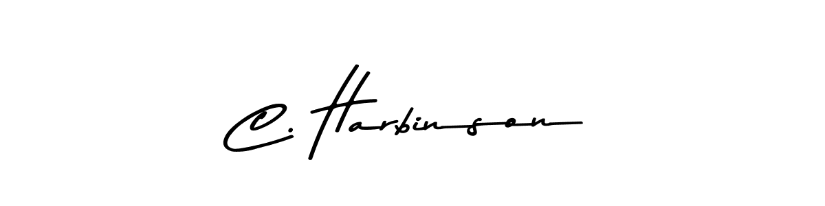 The best way (Asem Kandis PERSONAL USE) to make a short signature is to pick only two or three words in your name. The name C. Harbinson include a total of six letters. For converting this name. C. Harbinson signature style 9 images and pictures png