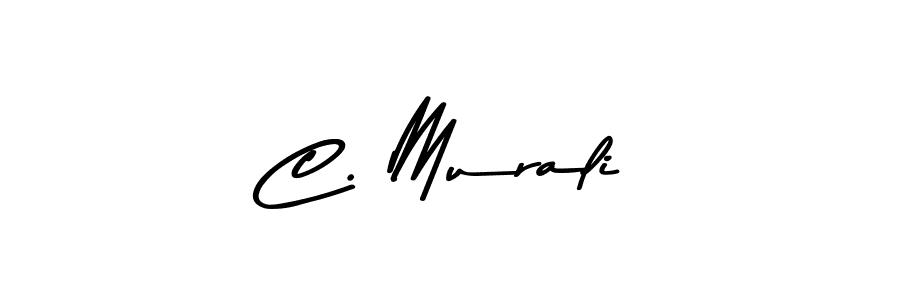 Make a beautiful signature design for name C. Murali. With this signature (Asem Kandis PERSONAL USE) style, you can create a handwritten signature for free. C. Murali signature style 9 images and pictures png