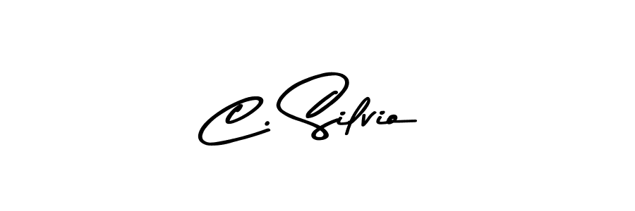 Similarly Asem Kandis PERSONAL USE is the best handwritten signature design. Signature creator online .You can use it as an online autograph creator for name C. Silvio. C. Silvio signature style 9 images and pictures png