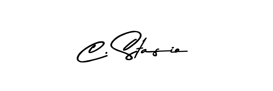 Here are the top 10 professional signature styles for the name C. Stasio. These are the best autograph styles you can use for your name. C. Stasio signature style 9 images and pictures png