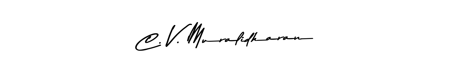 Similarly Asem Kandis PERSONAL USE is the best handwritten signature design. Signature creator online .You can use it as an online autograph creator for name C. V. Muralidharan. C. V. Muralidharan signature style 9 images and pictures png