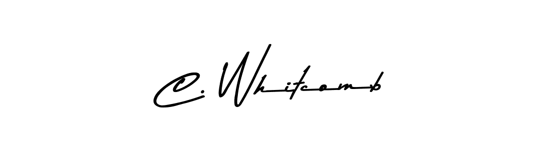 Also You can easily find your signature by using the search form. We will create C. Whitcomb name handwritten signature images for you free of cost using Asem Kandis PERSONAL USE sign style. C. Whitcomb signature style 9 images and pictures png