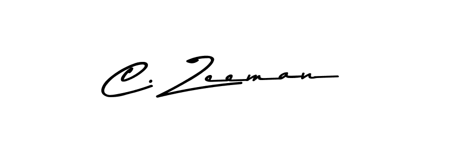 Create a beautiful signature design for name C. Zeeman. With this signature (Asem Kandis PERSONAL USE) fonts, you can make a handwritten signature for free. C. Zeeman signature style 9 images and pictures png