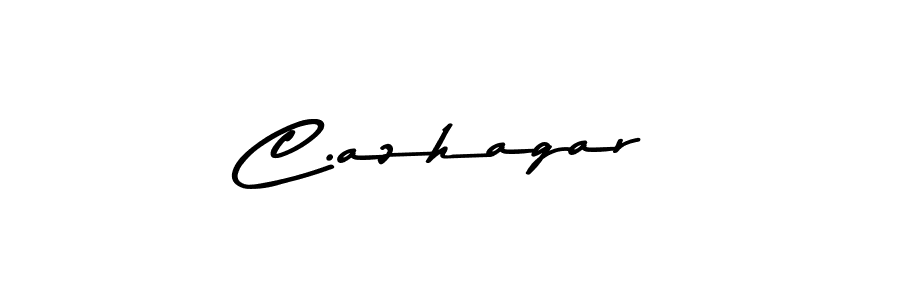 Asem Kandis PERSONAL USE is a professional signature style that is perfect for those who want to add a touch of class to their signature. It is also a great choice for those who want to make their signature more unique. Get C.azhagar name to fancy signature for free. C.azhagar signature style 9 images and pictures png