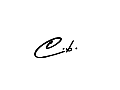 Design your own signature with our free online signature maker. With this signature software, you can create a handwritten (Asem Kandis PERSONAL USE) signature for name C.b.. C.b. signature style 9 images and pictures png