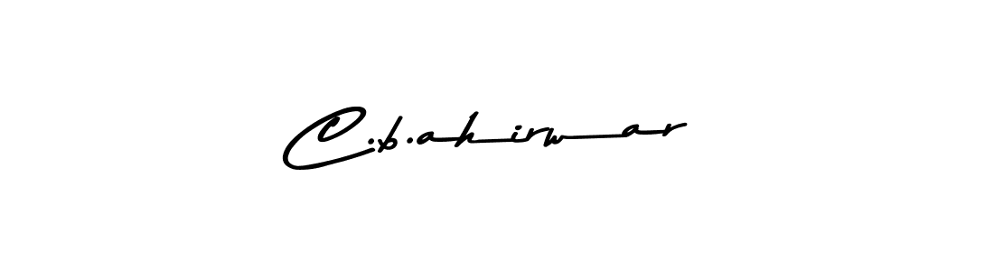 You should practise on your own different ways (Asem Kandis PERSONAL USE) to write your name (C.b.ahirwar) in signature. don't let someone else do it for you. C.b.ahirwar signature style 9 images and pictures png