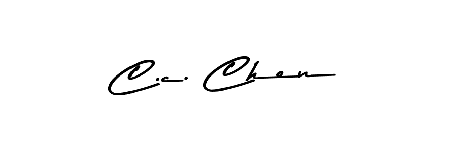 How to Draw C.c. Chen signature style? Asem Kandis PERSONAL USE is a latest design signature styles for name C.c. Chen. C.c. Chen signature style 9 images and pictures png